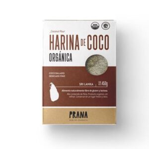 Harina de coco orgánico 450g-PRANA