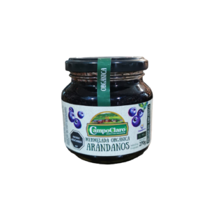 Mermelada Orgánica Arándanos 270g-Campo Claro