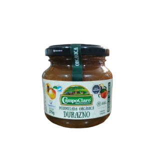Mermelada Orgánica Durazno 270g-Campo Claro