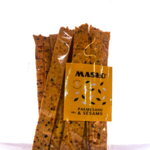 Galletas parmesano y sésamo 120g-Maslo