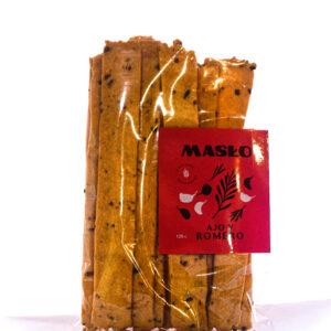 Galletas ajo y romero 120g-Maslo