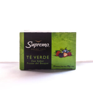 Té verde con Frutos del bosque