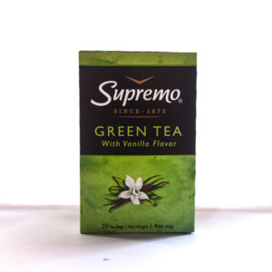 Té verde y Vainilla-Supremo