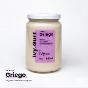 Yogur vegano Griego 660ml- IVY