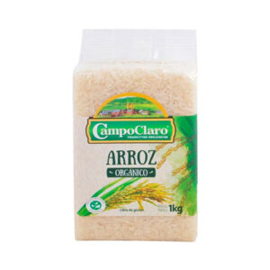 Arroz Blanco orgánico 1k-Campo Claro