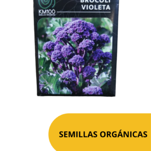 Semillas Orgánicas BRÓCOLI VIOLETA