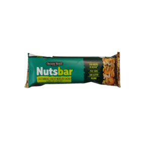 Barra Castañas,coco y cacao nibs- NutsBar