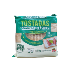 Tostadas de arroz clásicas.