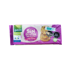 Galletas sin gluten chispas de choco- Gullón.