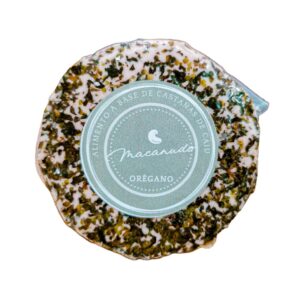 Queso vegano orégano 160g-Macanudo
