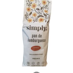 Pan de hamburguesa x4 SIMPLY gluten free