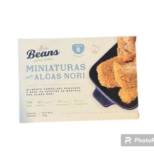 Beans miniaturas algas nori x8