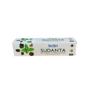 Pasta dental ayurvedica sin fluor- Gel menta Sri Sri