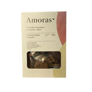 Galletas chocolate, amaranto y mani, VEGANAS- AMORAS