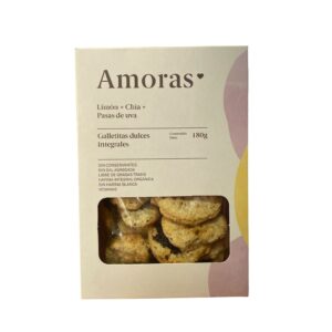 Galletas veganas limon y pasas-AMORAS