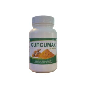 Curcumax, 30 capsulas de curcuma.