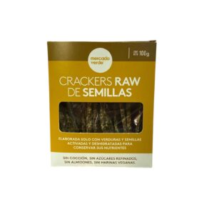 Crackersraw semillas 100g -MERCADOVERDE