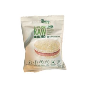 Alfajor Rawy limón, vegano s/gluten