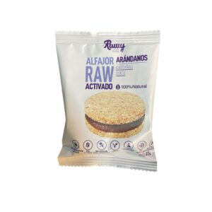 Alfajor Rawy arándanos- vegano s/gluten
