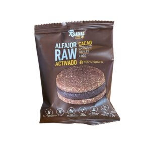 Alfajor Rawy cacao- vegano s/gluten
