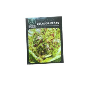 Semillas orgánicas LECHUGA PECAS- km100