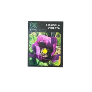 Semillas orgánicas AMAPOLA VIOLETA