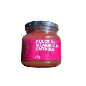 DULCE DE MEMBRILLO untable con moras-270G