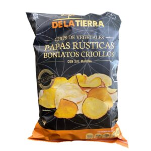 Papas y boniatos rusticas con sal marina- DE LA TIERRA