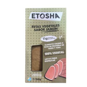 Fetas vegetales sabor jamón VEGAN-ETOSHA