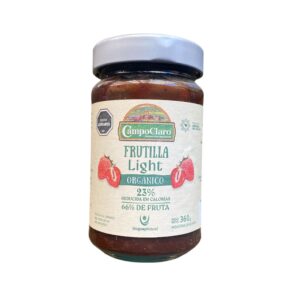 Mermelada frutilla light-Campo Claro orgánicamente