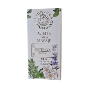 Aceite para masajes ayurveda KAPHA- La Trinidad