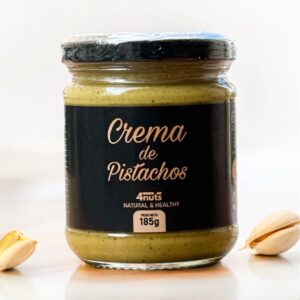 crema de pistachos pura.