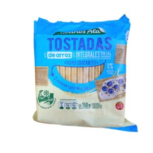 Tostadas de arroz integrales sin sal- MOLINOS ALA