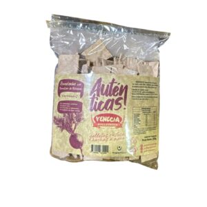 Galletas rústicas remolacha y sésamo 200gr | AUTÉNTICAS