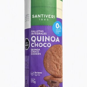 Galletas de chocolate y quinoa | SIN AZUCAR | VEGANAS | Santiveri
