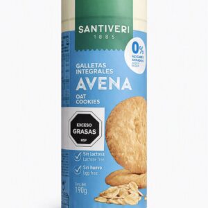 Galletas de avena | SIN AZUCAR | VEGANAS | Santiveri