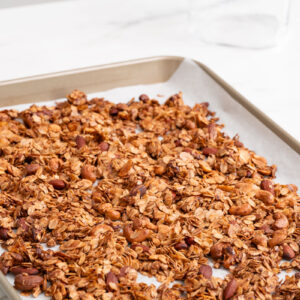 Granola Sin pasas (con miel)